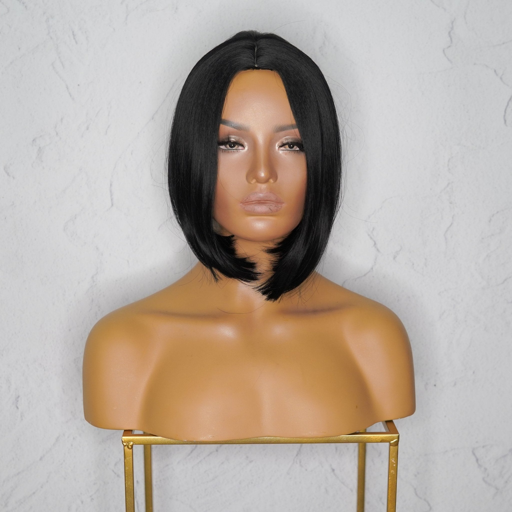 TILLY Black Cap Wig ** SAMPLE - Milk & Honey Wigs