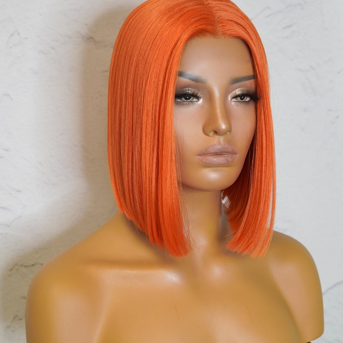 TILLY Orange Lace Front Wig - Milk &amp; Honey Wigs