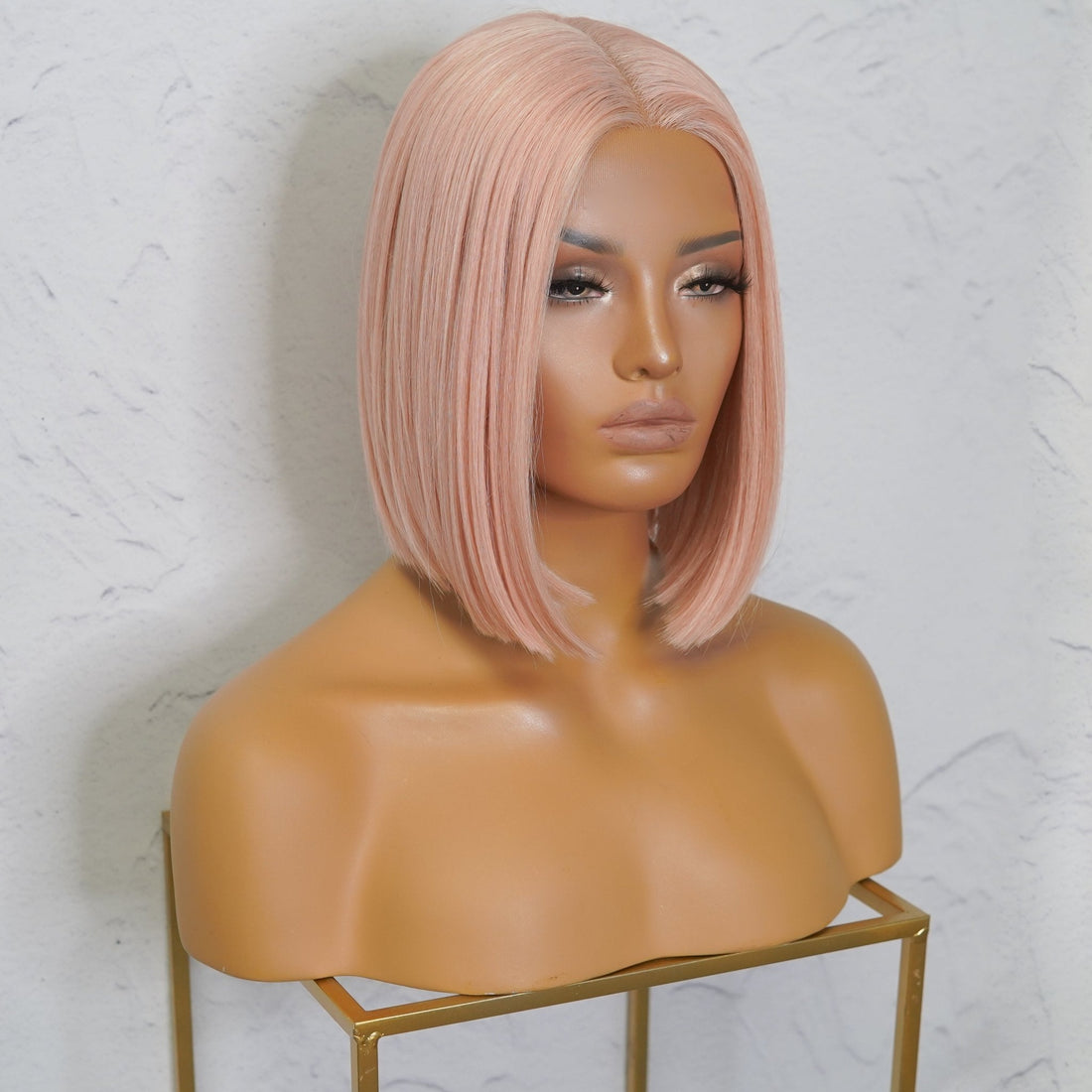 TILLY Pink Lace Front Wig - Milk &amp; Honey Wigs