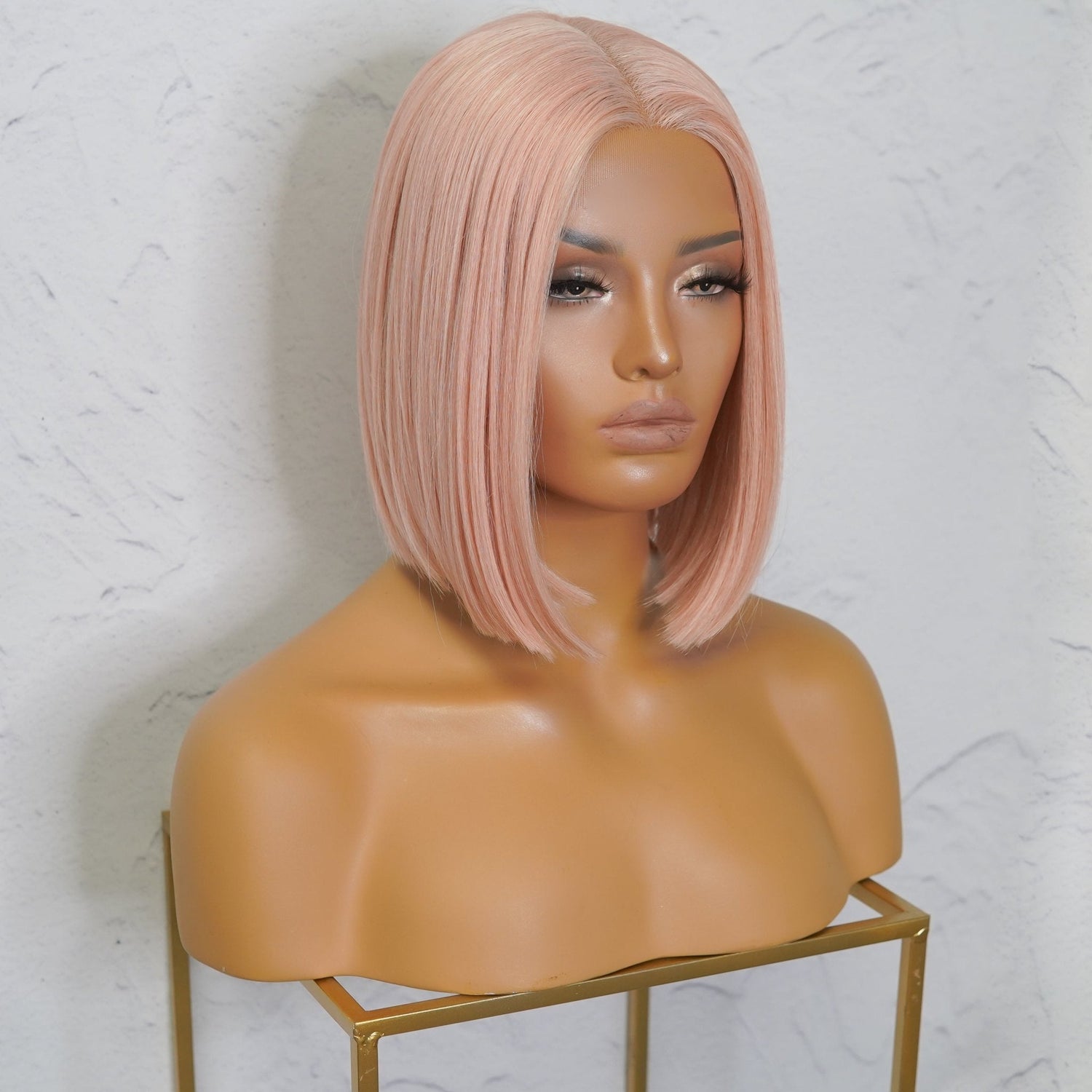 TILLY Pink Lace Front Wig - Milk &amp; Honey Wigs