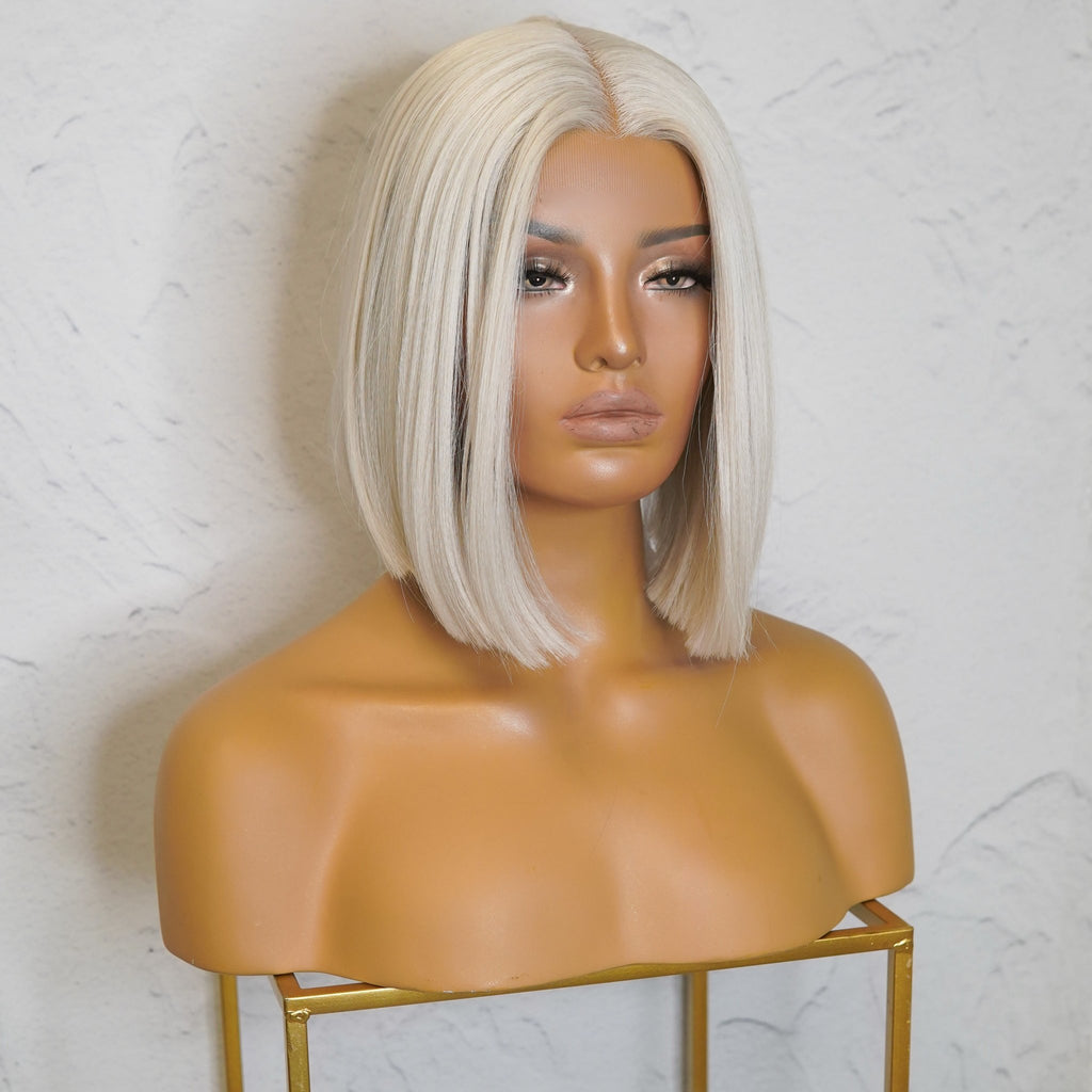 TILLY White Lace Front Wig - Milk & Honey