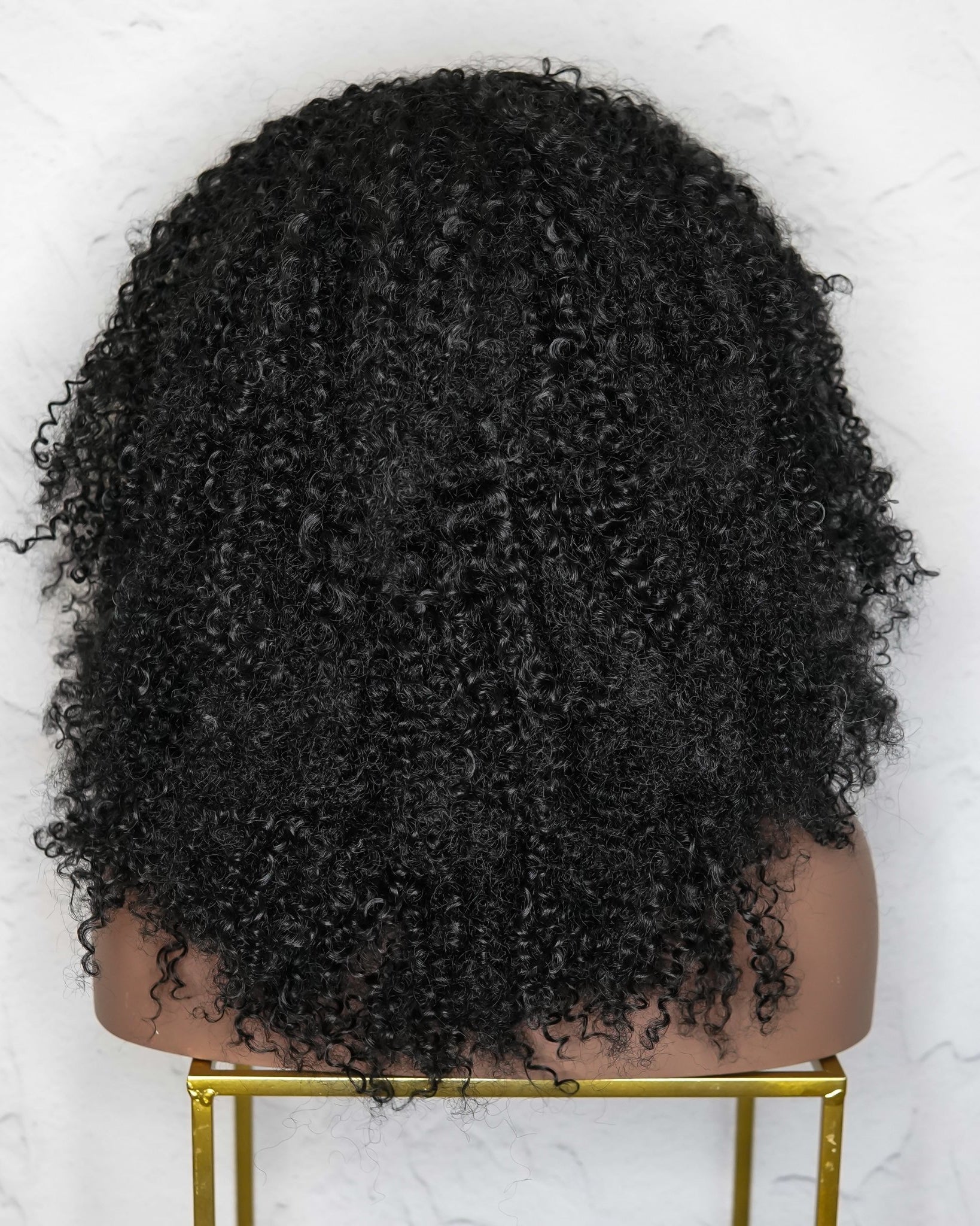 TYRA Black Afro Curl Wig - Milk & Honey