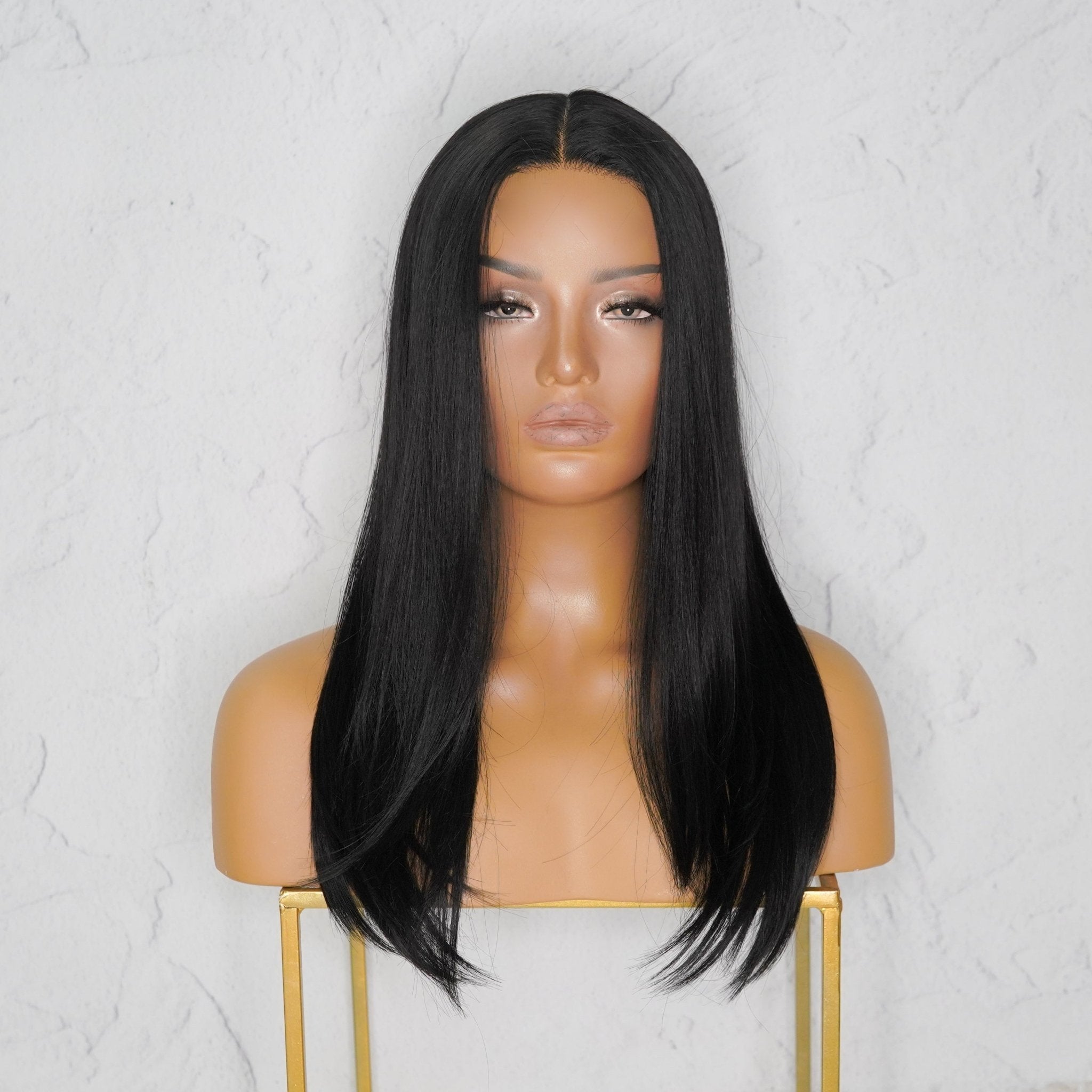 VALERIE Black Lace Front Wig - Milk &amp; Honey Wigs