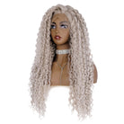 Vanilla Blonde Curly 26" Lace Front Wig - Milk & Honey Wigs