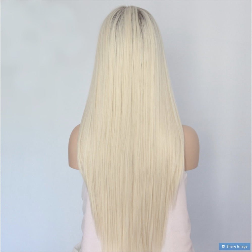 Vanilla Ombre' Blonde Lace Front Wig - Milk & Honey Wigs