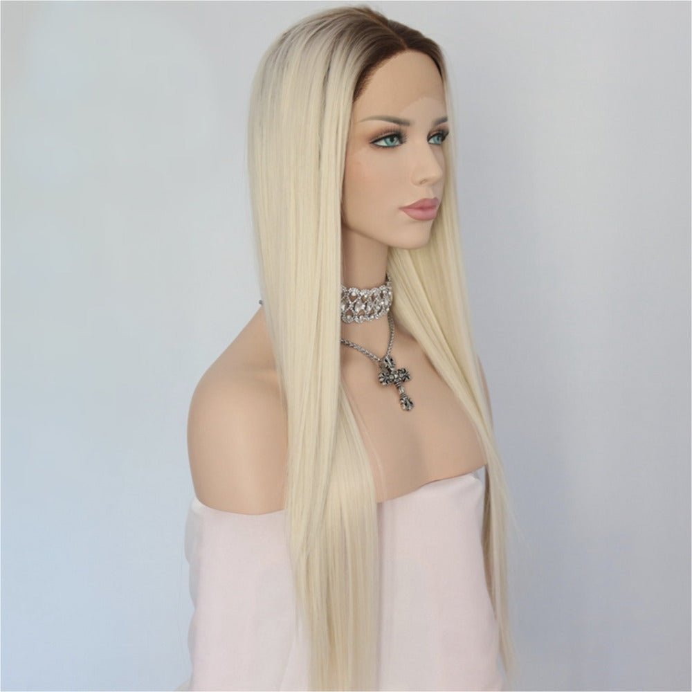 Vanilla Ombre' Blonde Lace Front Wig - Milk & Honey Wigs