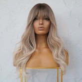 VIVIENE Ombre Fringe Wig - Milk & Honey Wigs