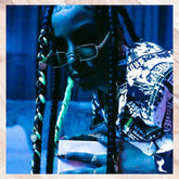 WHITE GLOW IN THE DARK 32" - Milk & Honey Wigs