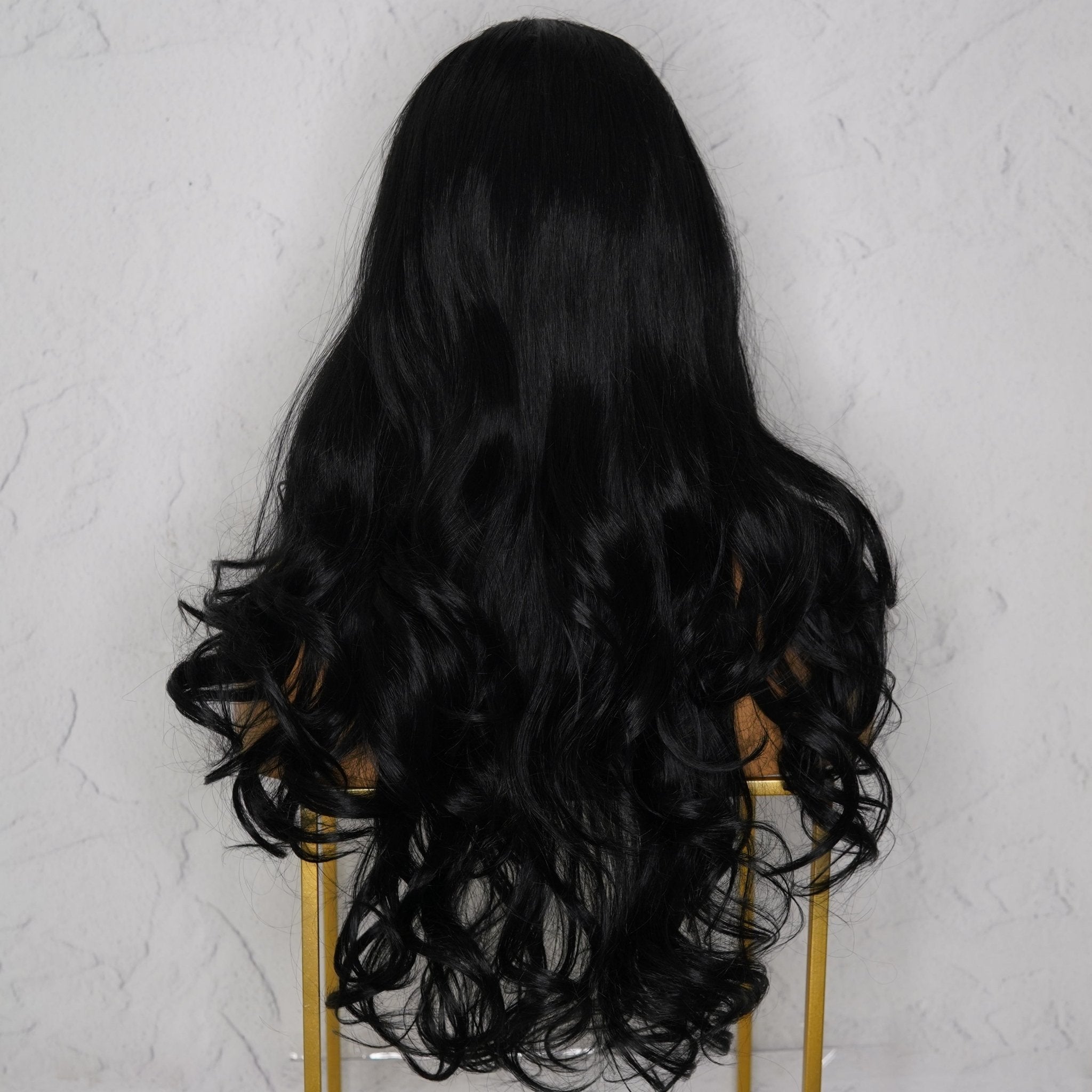 WHITNEY Black Lace Front Wig - Milk &amp; Honey Wigs