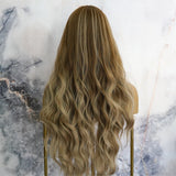 YASMIN Brown Ombre Fringe Wig - Milk & Honey