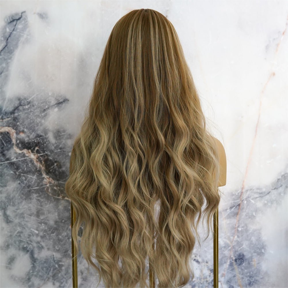 YASMIN Brown Ombre Fringe Wig - Milk & Honey