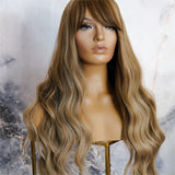 YASMIN Brown Ombre Fringe Wig - Milk & Honey