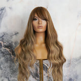 YASMIN Brown Ombre Fringe Wig - Milk & Honey