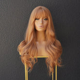 ZARA Caramel Fringe Front Wig - Milk & Honey Wigs