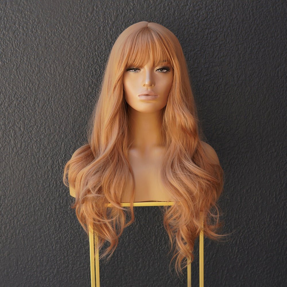 ZARA Caramel Fringe Front Wig - Milk &amp; Honey Wigs