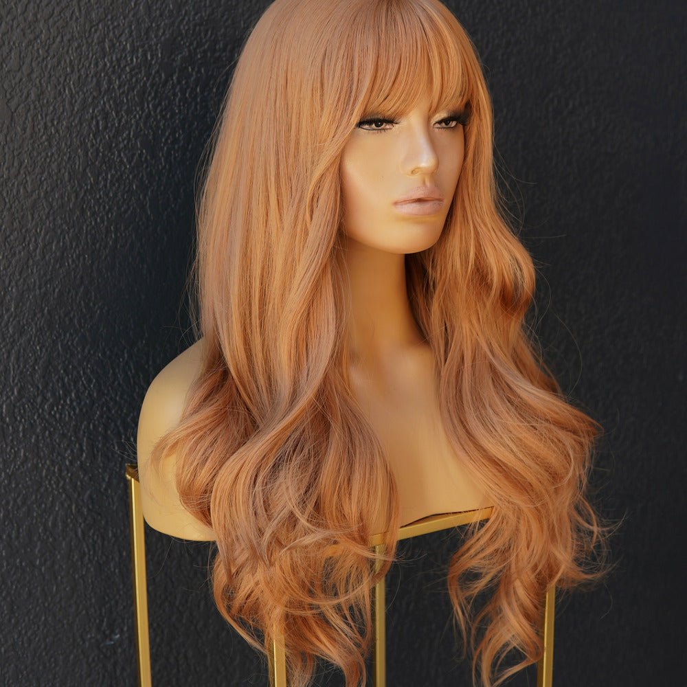 ZARA Caramel Fringe Front Wig - Milk & Honey