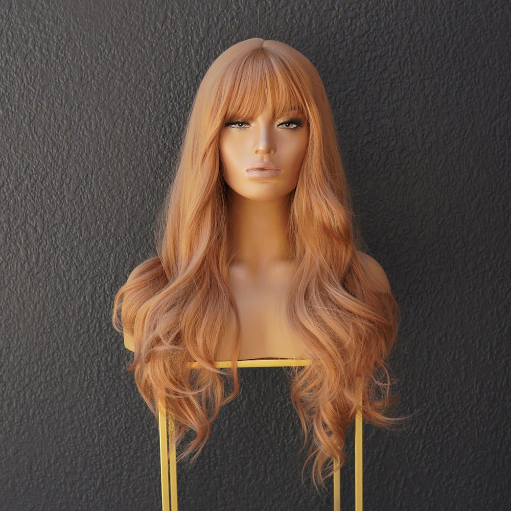 ZARA Caramel Fringe Front Wig - Milk & Honey